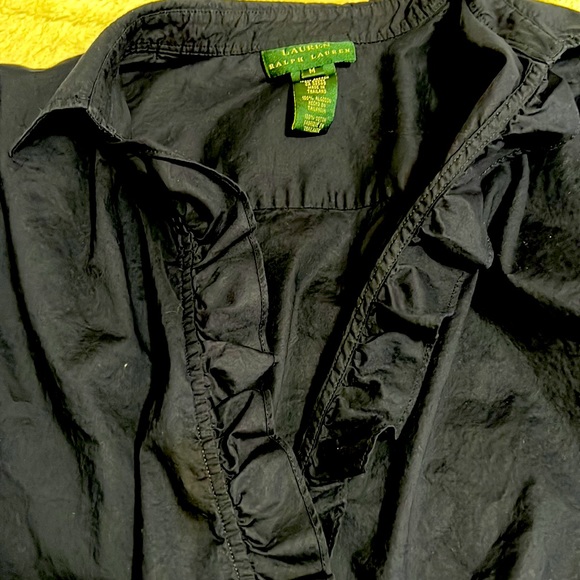 Lauren Ralph Lauren blouse, blue, size M - Picture 2 of 5